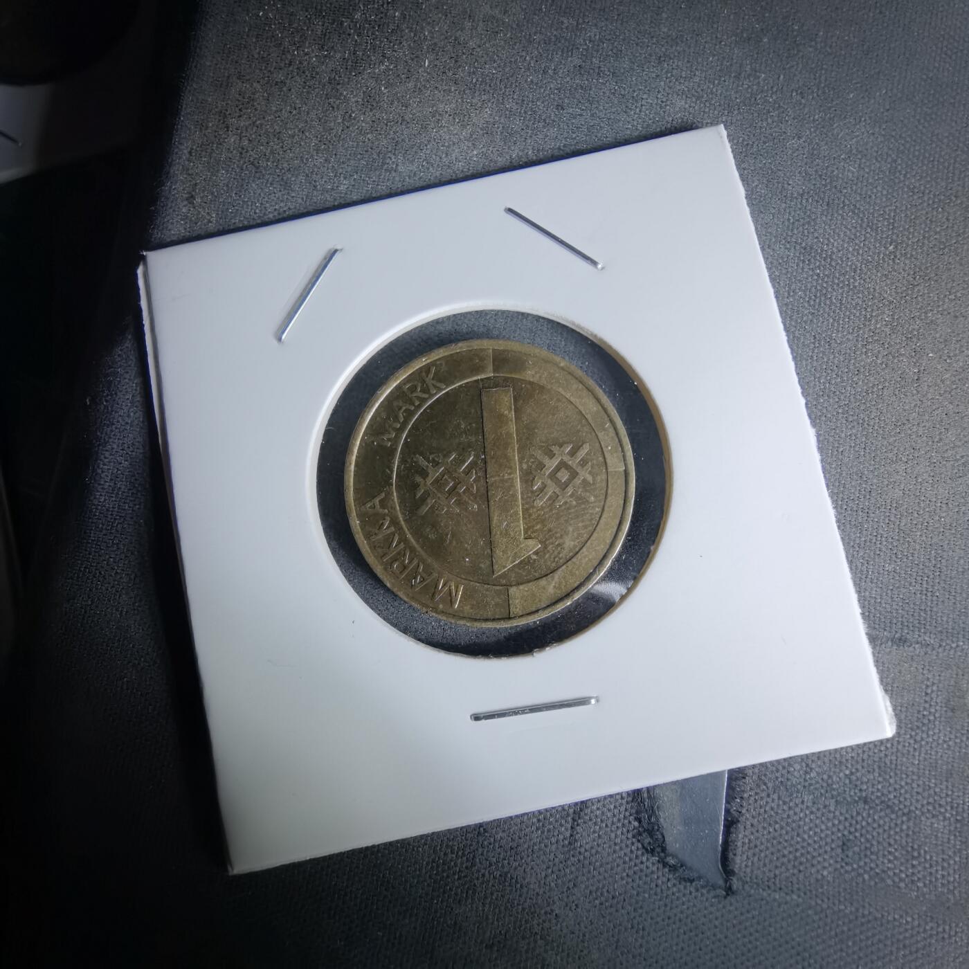 沼泽如烟--第978场 芬兰1995年1马克