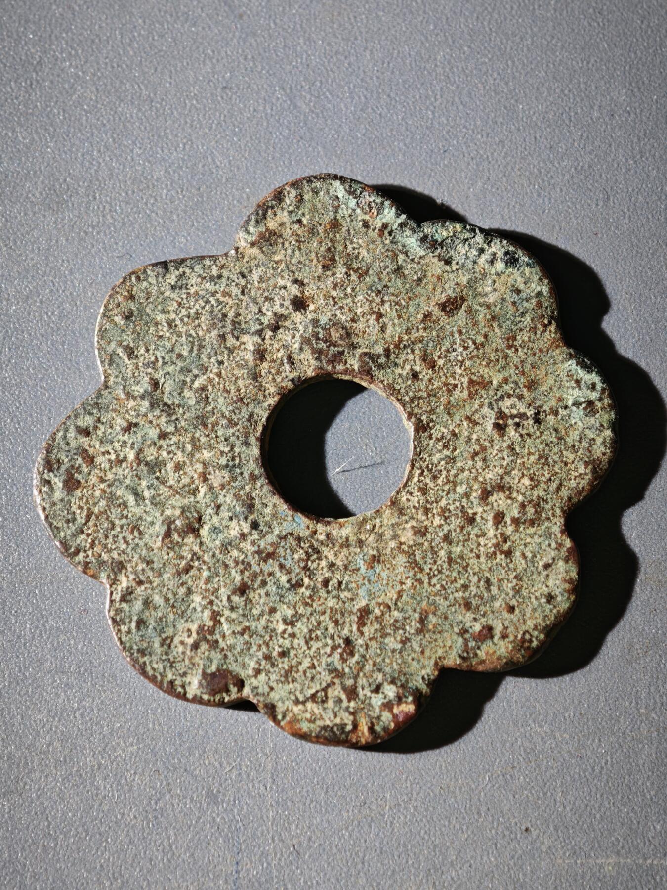 114期新疆红钱粟特钱币丝路钱币专场 碎叶城藕型钱