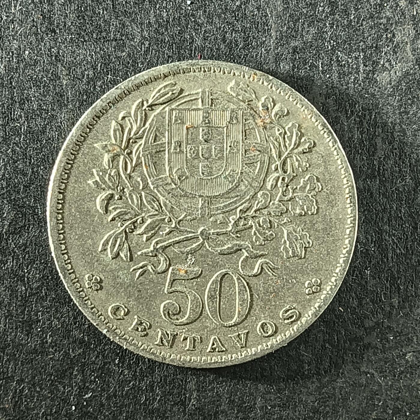 逸泉钱币2026第十四场世界各国散币纪念币A1214-1613 1352 葡属佛得角50分