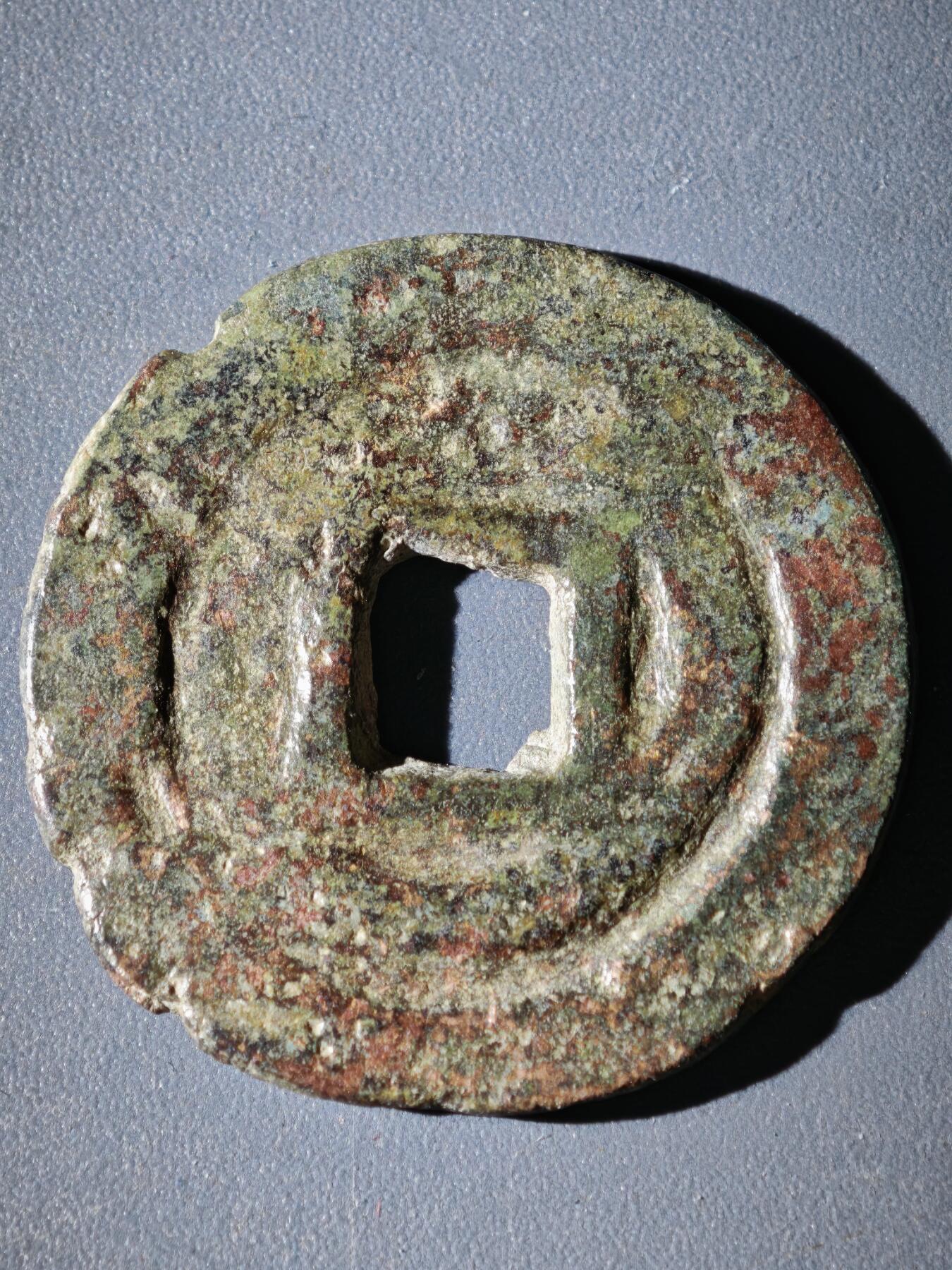 114期新疆红钱粟特钱币丝路钱币专场 突骑施汗钱