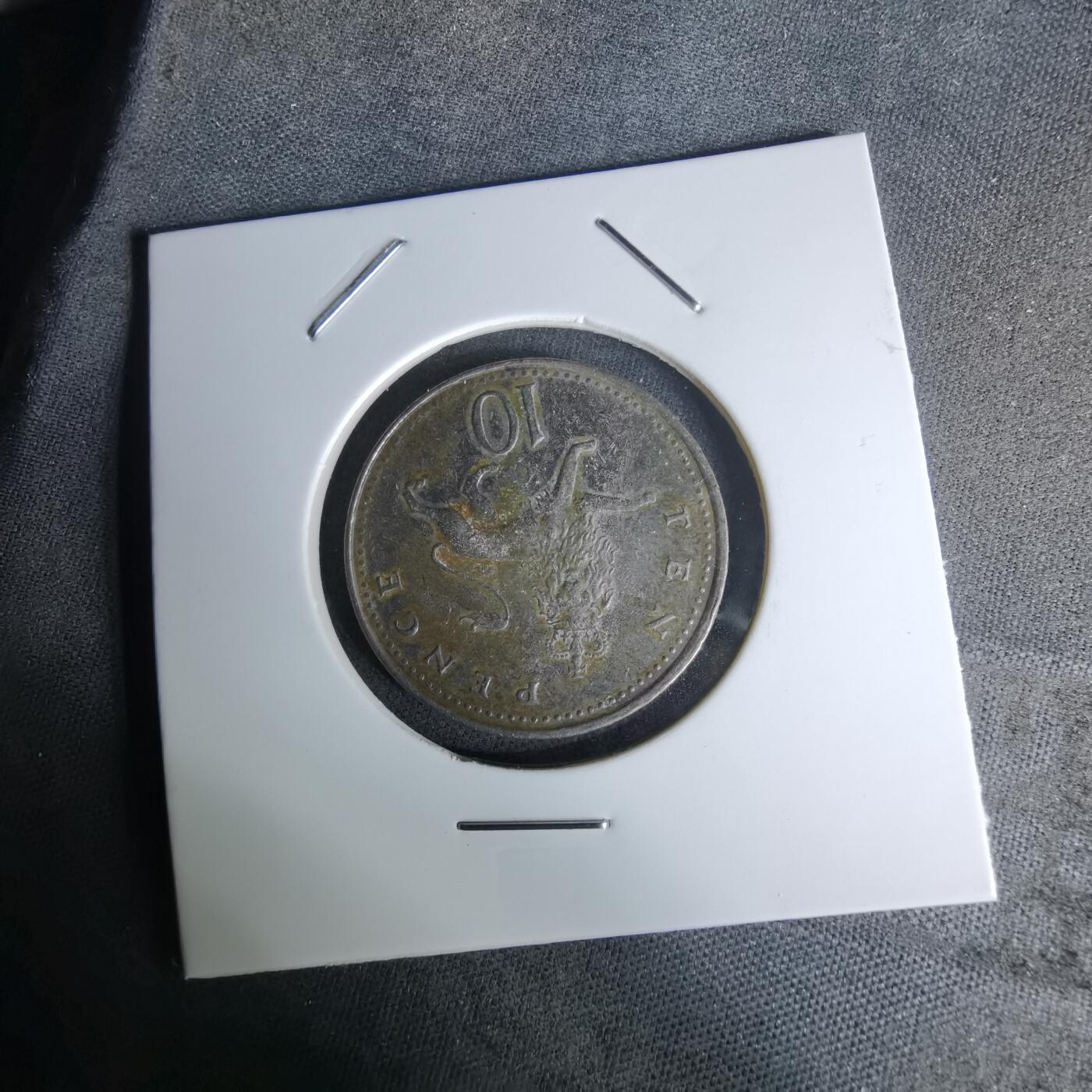 沼泽如烟--第978场 英国2005年10便士