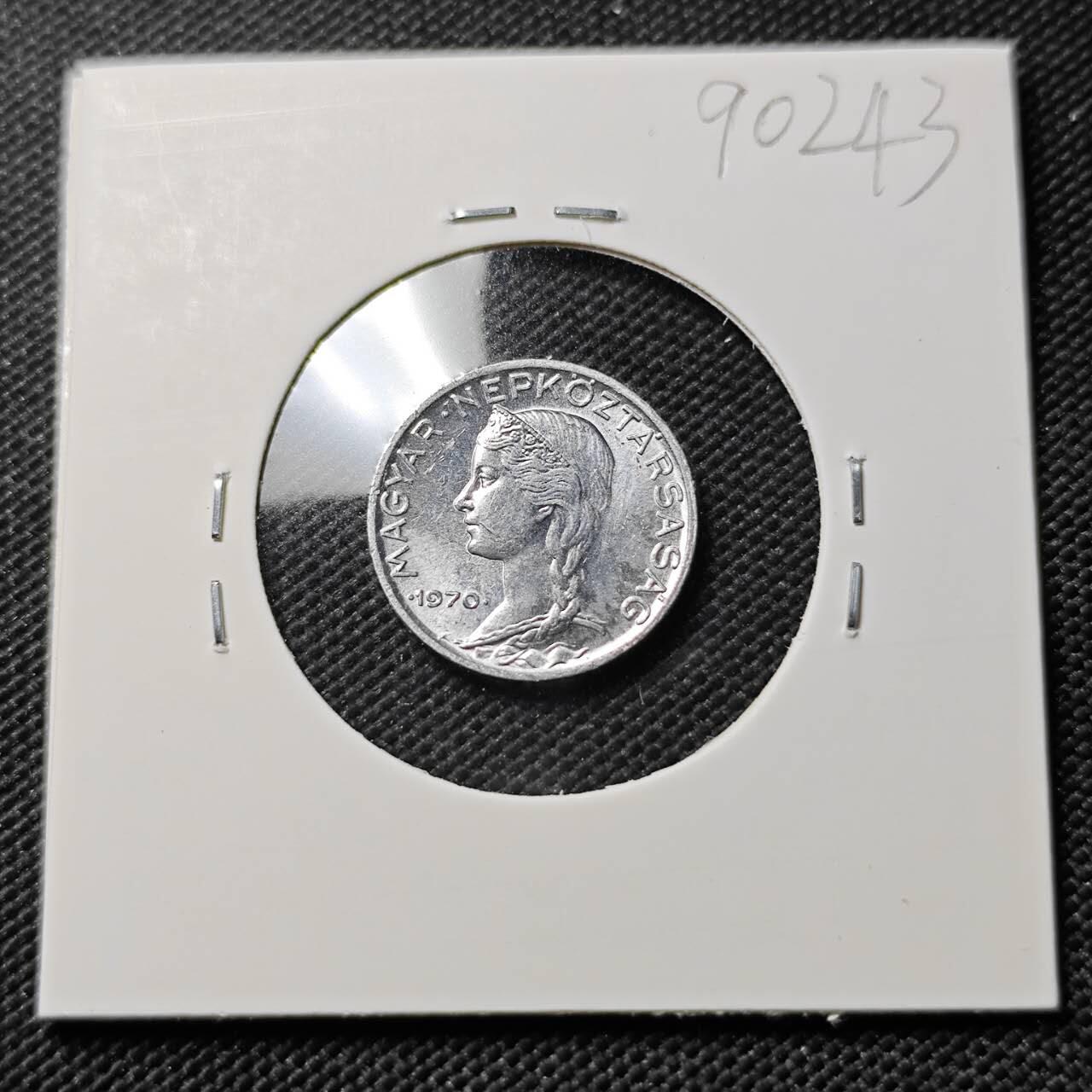 KK钱币收藏小铺  第390期  2月预留时间 周末发货  匈牙利5菲勒少女