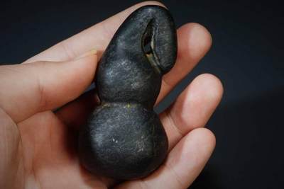 上海都达杂项专场90【全场包邮】  老玉雕葫芦手把件83-38