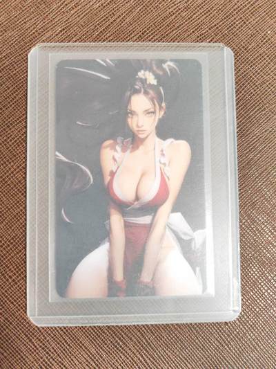 阳大大卡牌拍卖第96期（持续收拍品，周五晚上九点截拍，进群福利早知道） - 拳皇98 不知火舞㈠ 食品卡 硬普卡 带卡膜卡夹