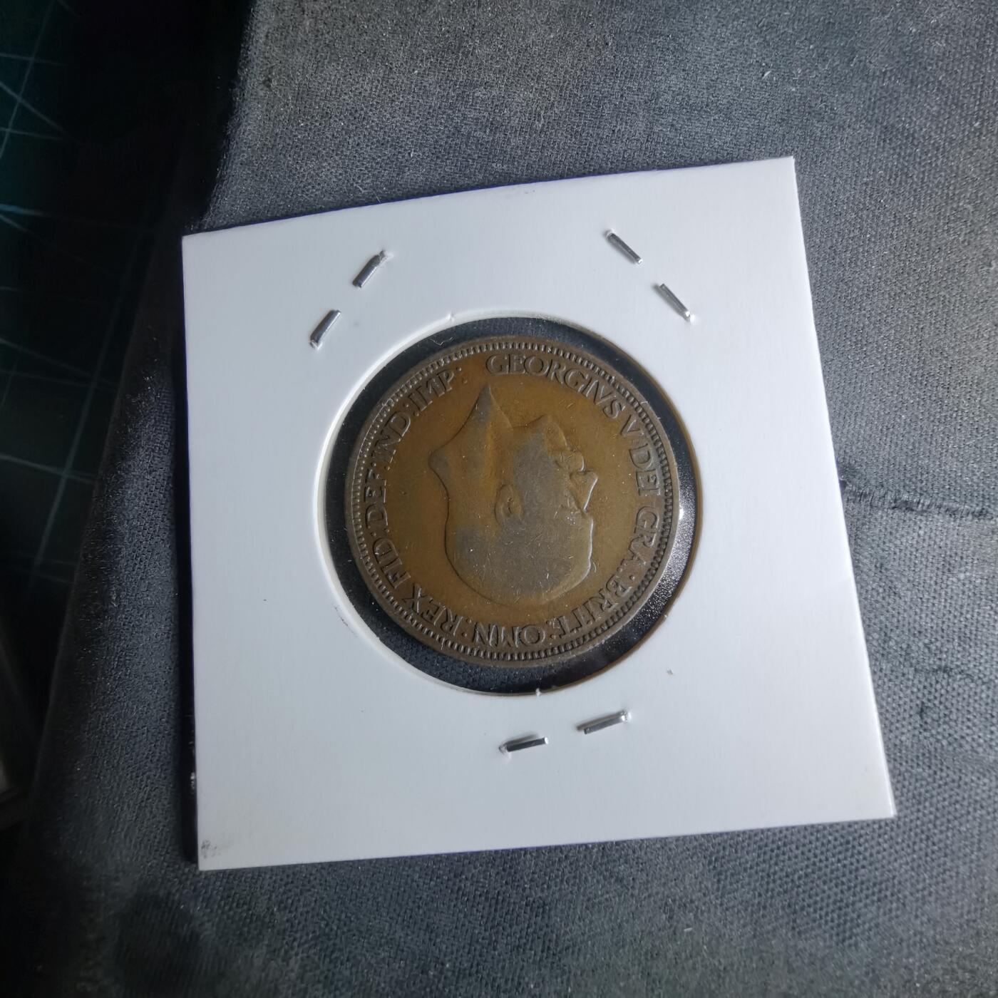 沼泽如烟--第979场 英国1934年半便士