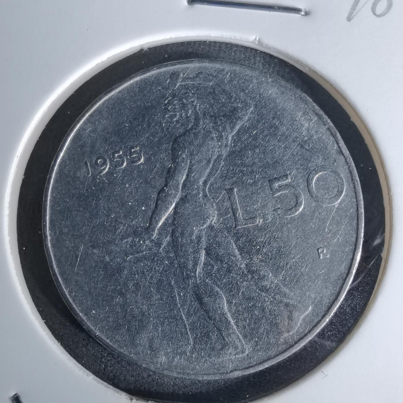 沼泽如烟--第978场 意大利1955年50里拉