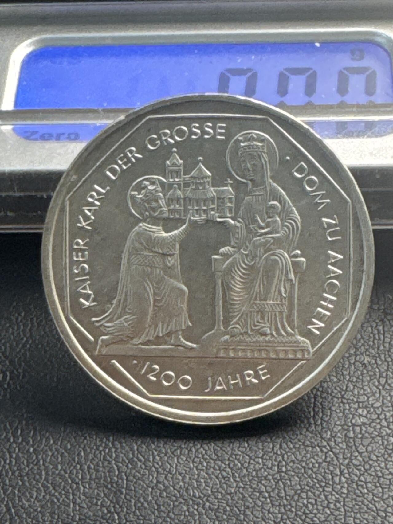 ❤️【币观天下】❤️ 第341期钱币拍卖- 2026.1.30周五晚上6点半场-长期征集拍品 春节前最后一场本场不能存放 节后恢复拍卖 德国2000年10马克纪念银币15.53克