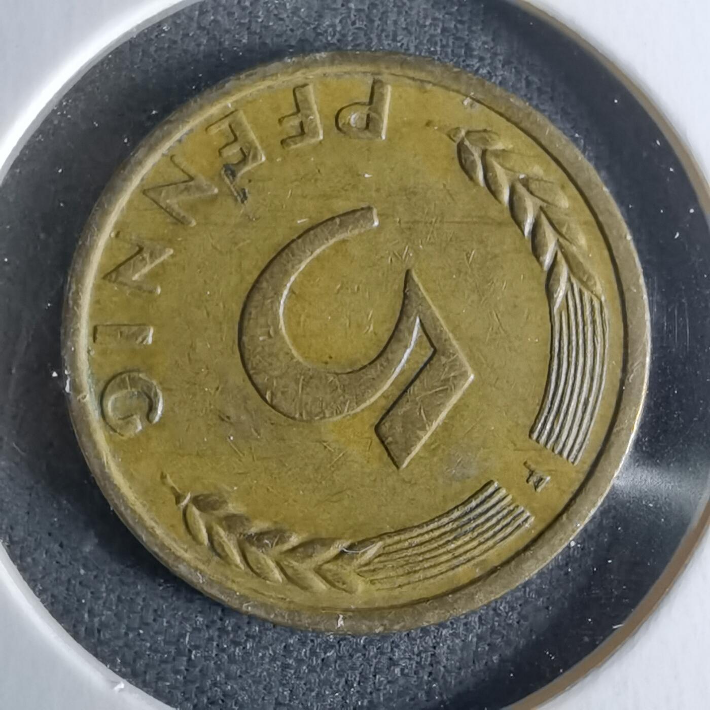 沼泽如烟--第979场 德国1950年5芬尼