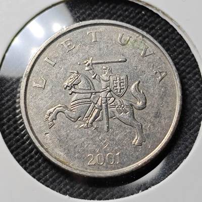 KK钱币收藏小铺  第390期  2月预留时间 周末发货 -  立陶宛1兰特