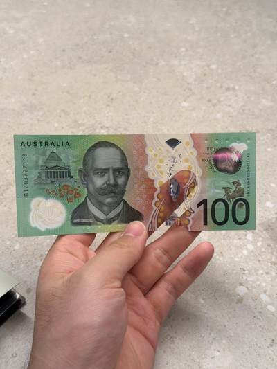 澳大利亚100 unc - 澳大利亚100 unc