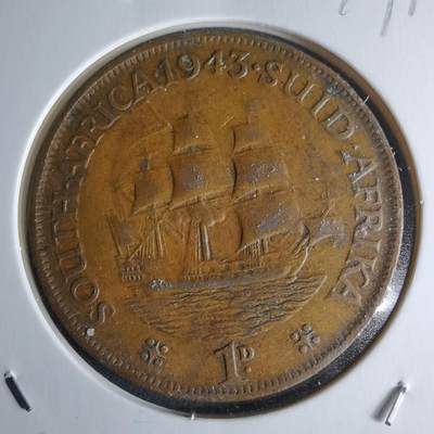 沼泽如烟--第979场 - 南非1943年1便士