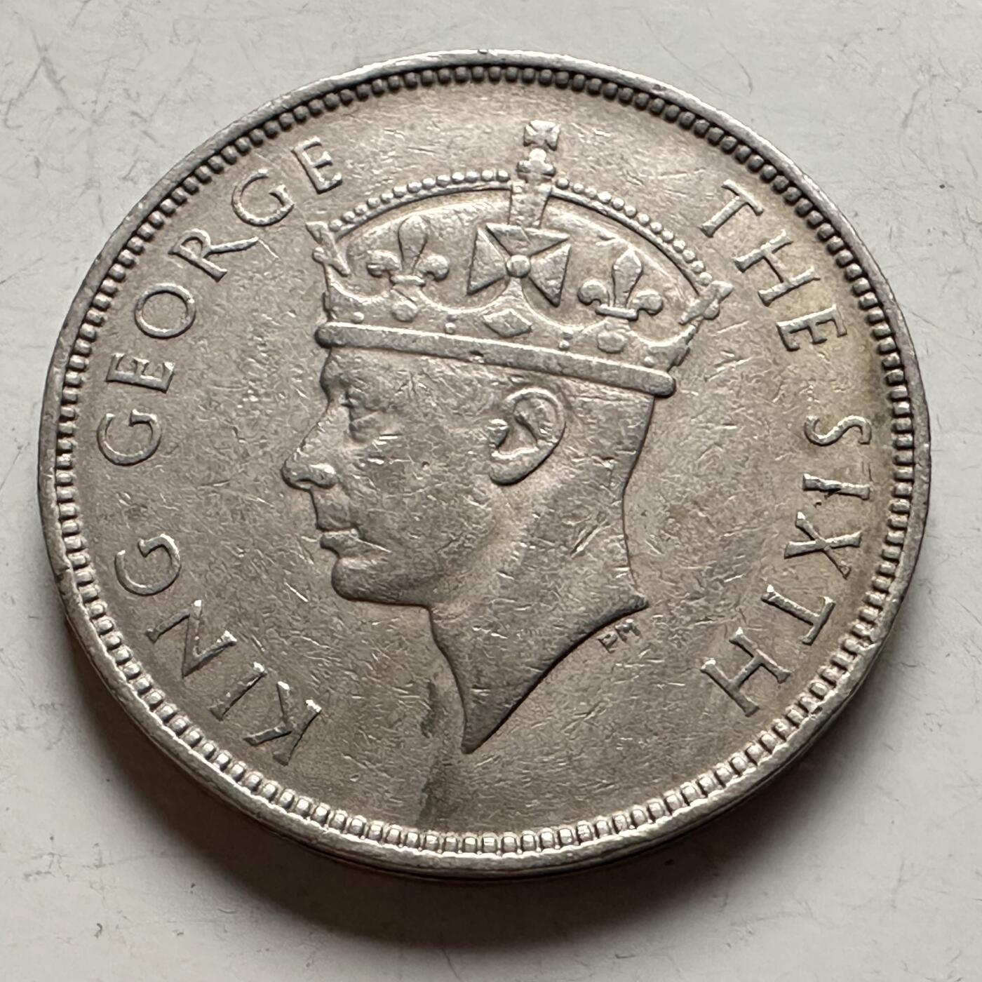 🌹外币初藏🌹🐯2026年第13场  每周二四六晚8️⃣点 接代拍 英属毛里求斯1951年一卢比