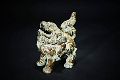 上海都达杂项专场十二（全场包邮】 - 铜狮子香薰炉83-9