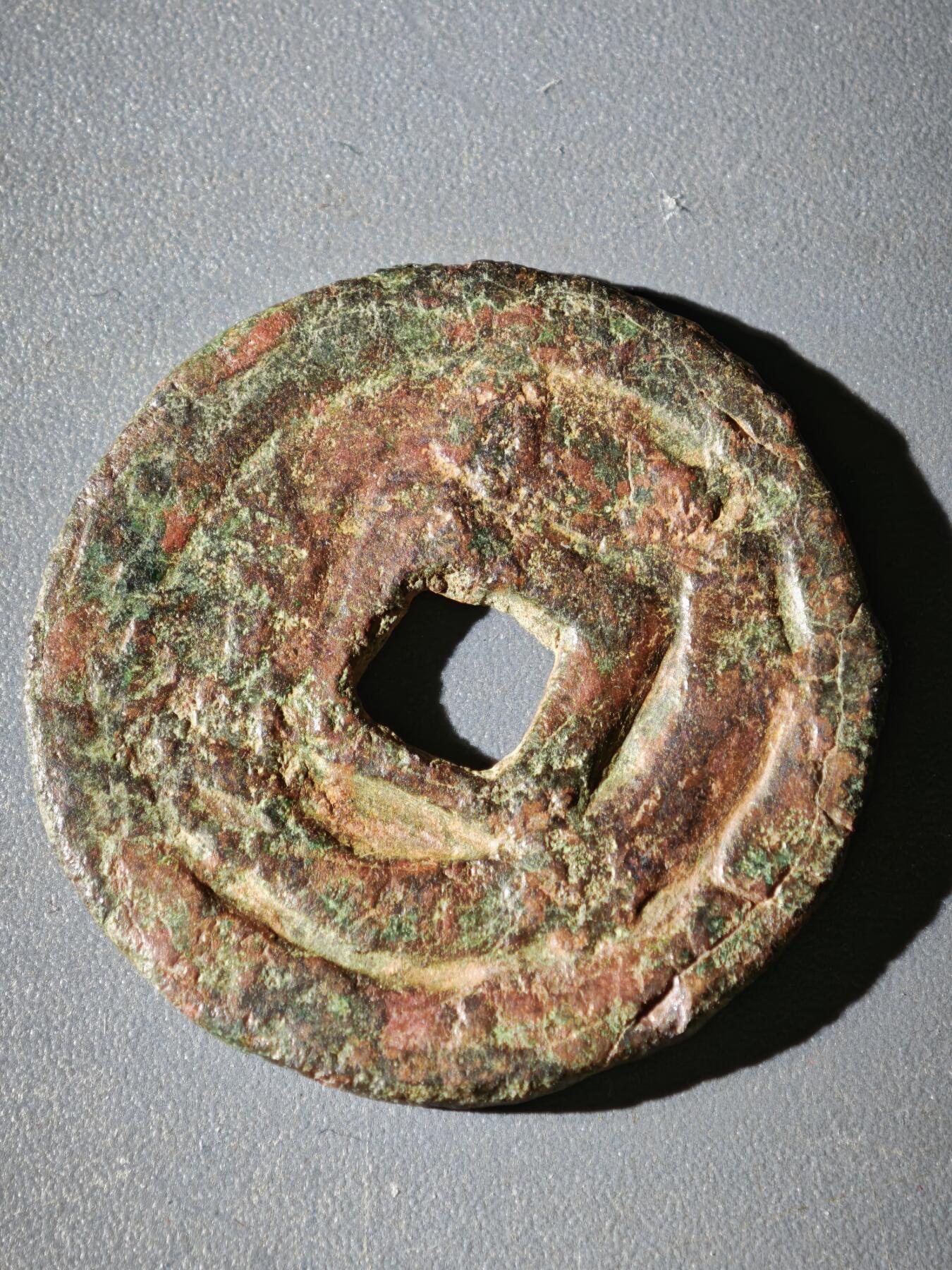 114期新疆红钱粟特钱币丝路钱币专场 突骑施汗钱