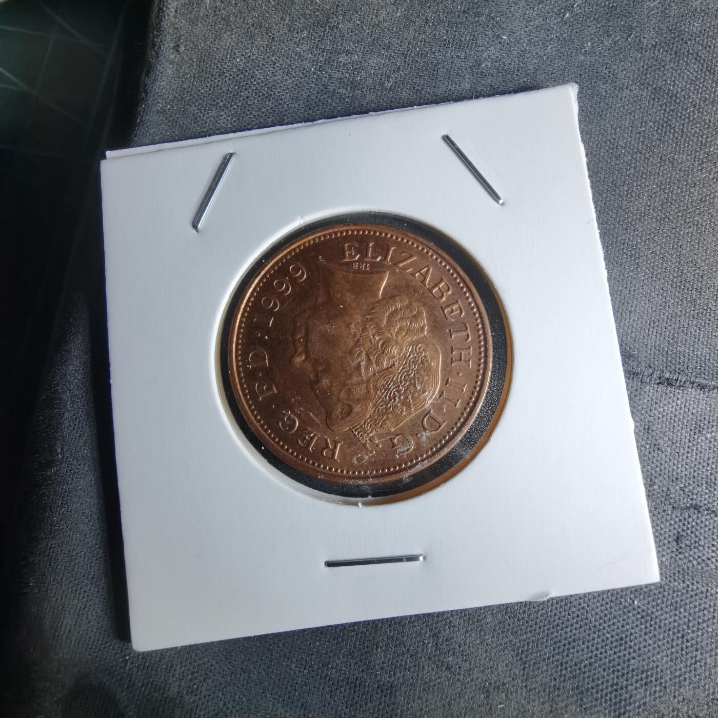 沼泽如烟--第979场 英国1999年2便士