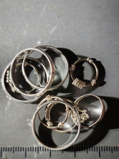 114期新疆红钱粟特钱币丝路钱币专场 - 6镀银饰品