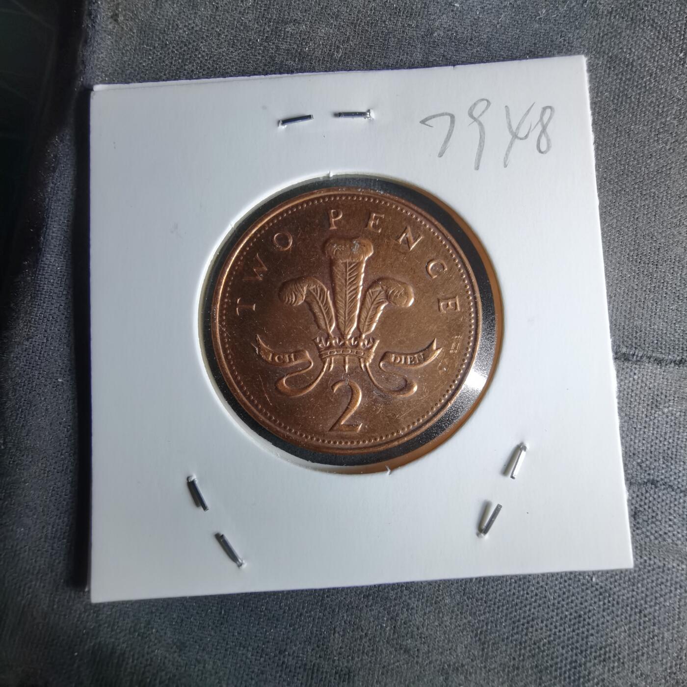 沼泽如烟--第979场 英国1999年2便士