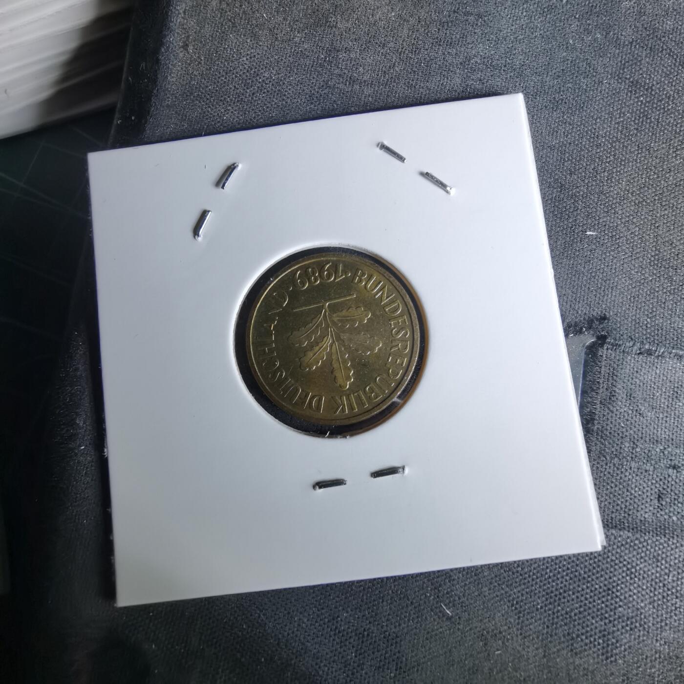 沼泽如烟--第978场 德国1989年5芬尼