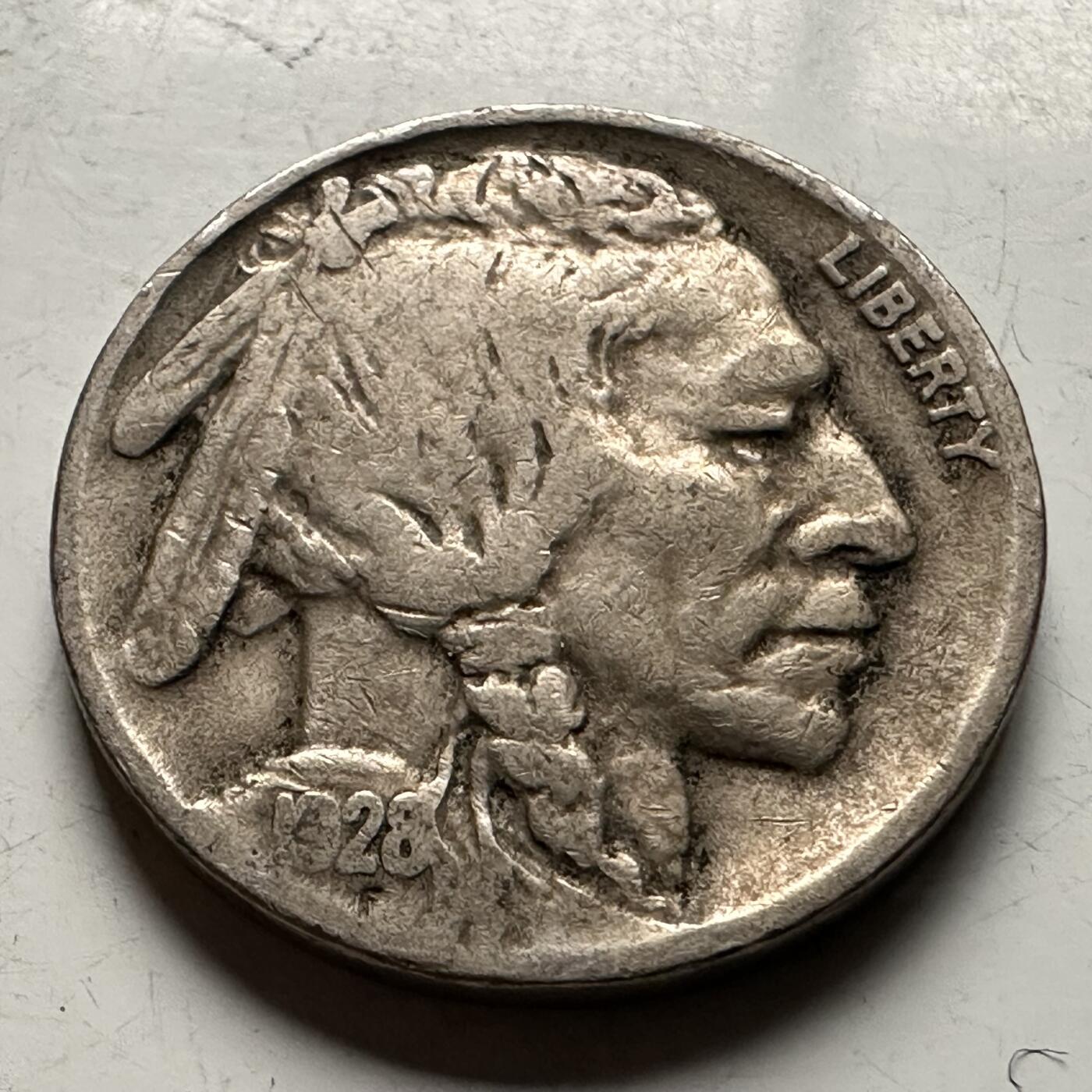 🌹外币初藏🌹🐯2026年第13场  每周二四六晚8️⃣点 接代拍 美国1928年牦牛五分