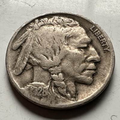 🌹外币初藏🌹🐯2026年第13场  每周二四六晚8️⃣点 接代拍 - 美国1928年牦牛五分