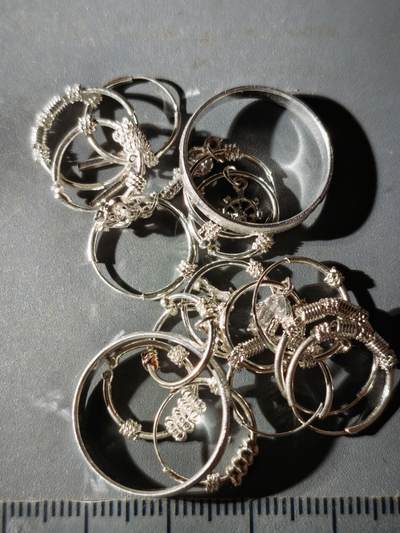 114期新疆红钱粟特钱币丝路钱币专场 - 9 镀银饰品