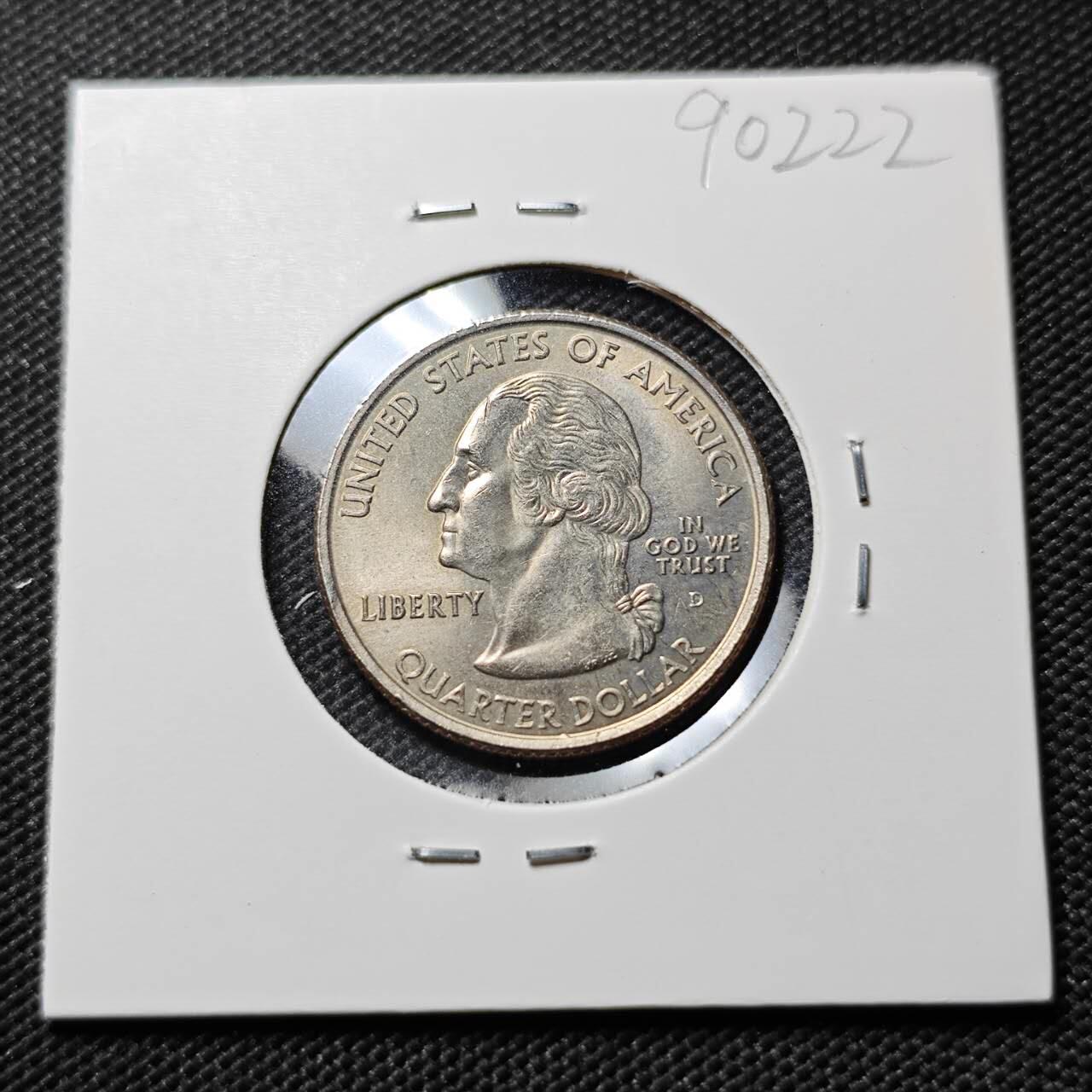 KK钱币收藏小铺  第390期  2月预留时间 周末发货  美国25分纪念币