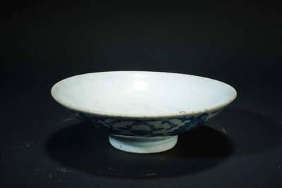 上海都达杂项专场十二（全场包邮】 - 80年代 青花缠枝莲碗83-50