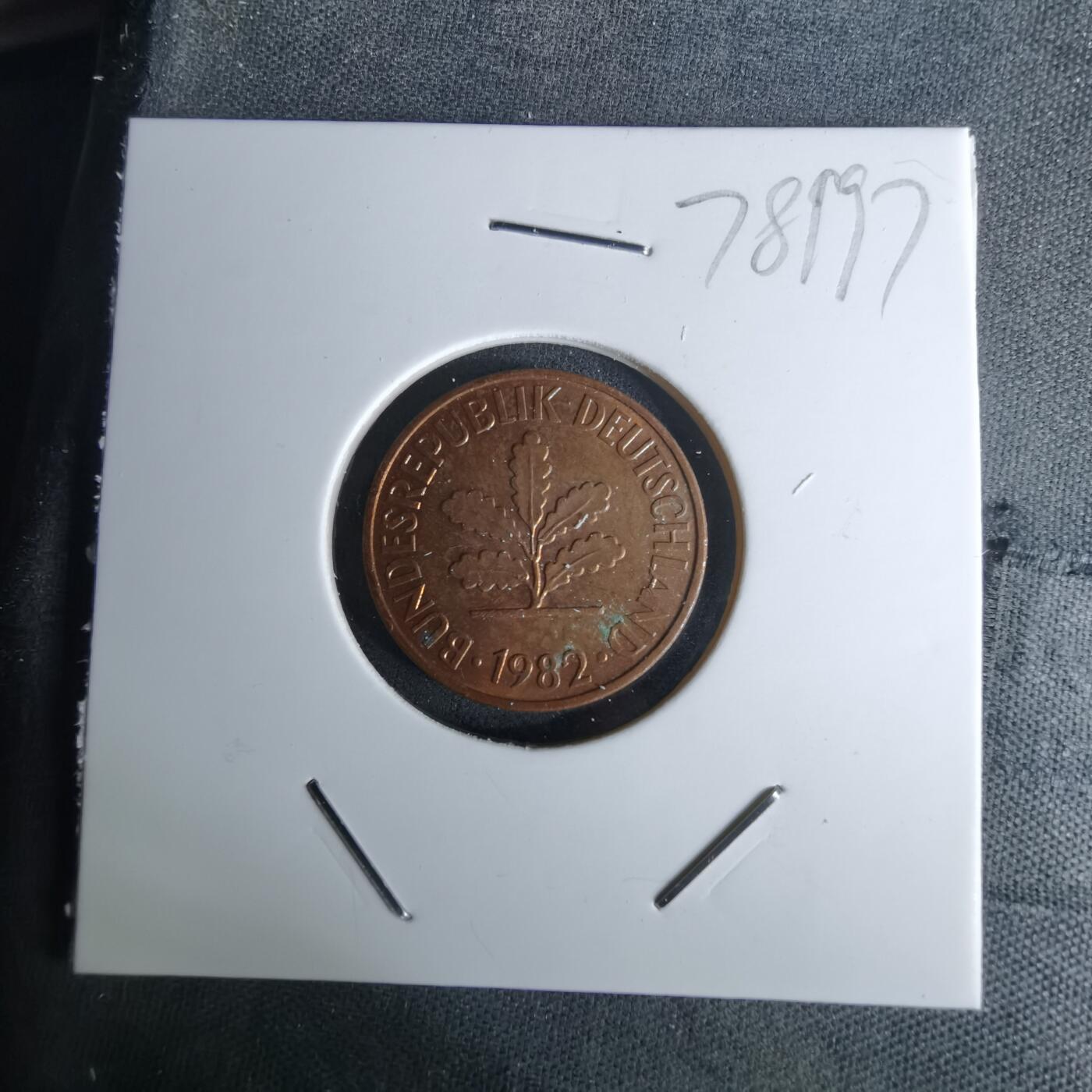 沼泽如烟--第978场 德国1982年2芬尼