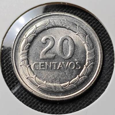 KK钱币收藏小铺  第390期  2月预留时间 周末发货 -  1967哥伦比亚20分