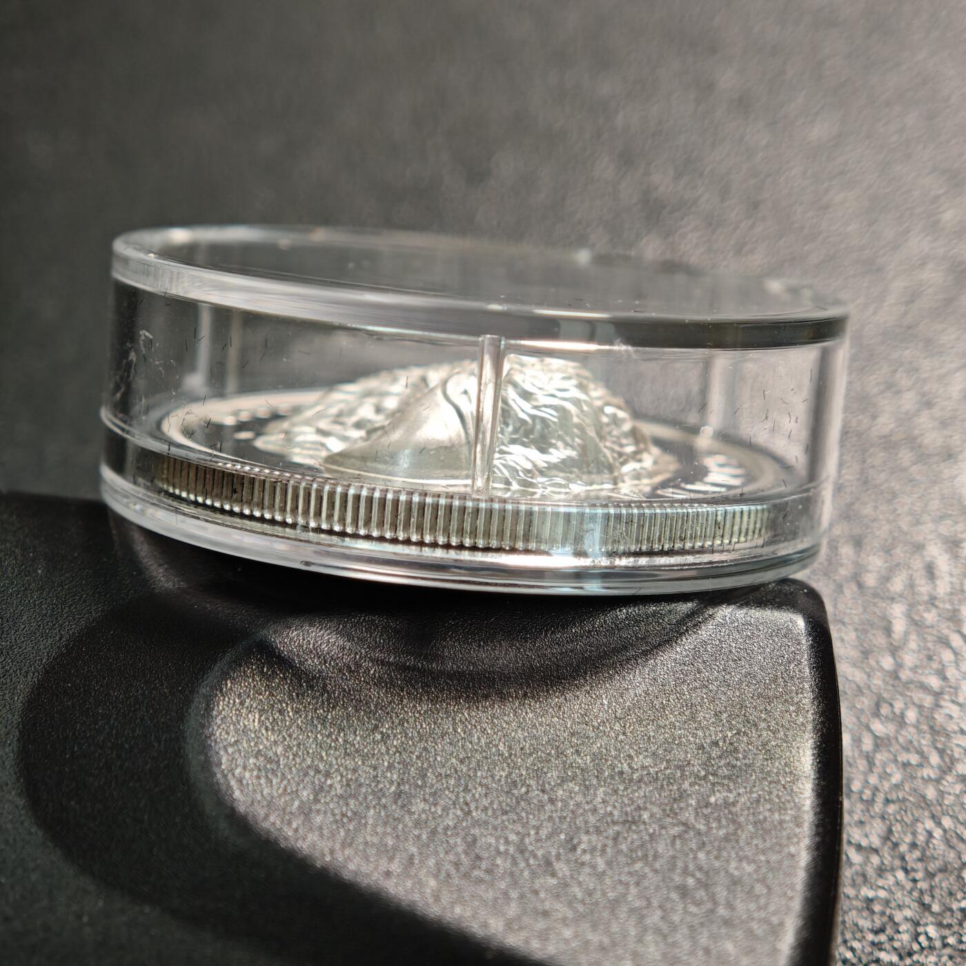 【德藏】世界币章拍卖第163期（拍品征集中~欢迎藏友联系） 2020年 加拿大秃鹰25元高浮雕精制纪念银币 成色999银 直径36mm 重量31.62g 原盒 原证书