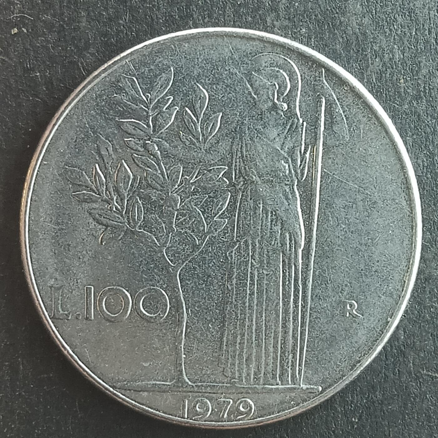 逸泉钱币2026第十四场世界各国散币纪念币A1214-1613 1242 意大利100里拉种植女神