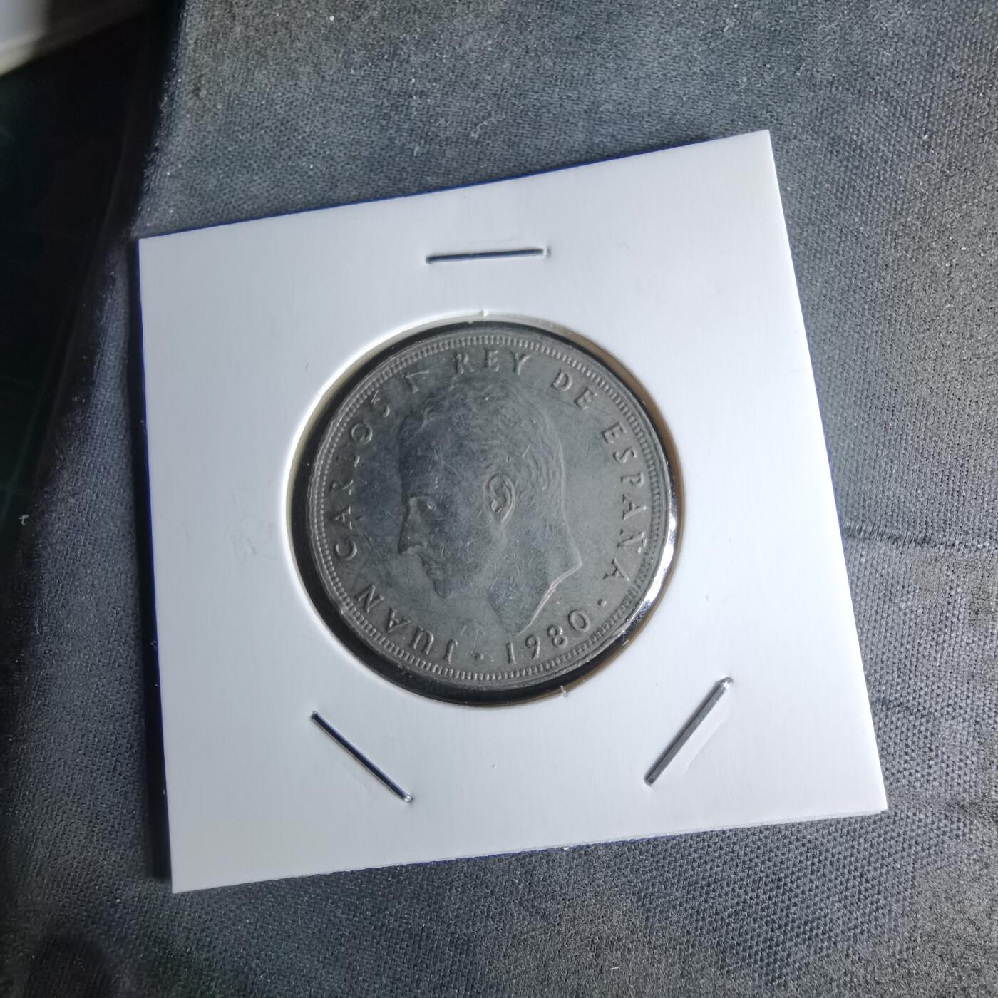 沼泽如烟--第979场 西班牙25比塞塔纪念币