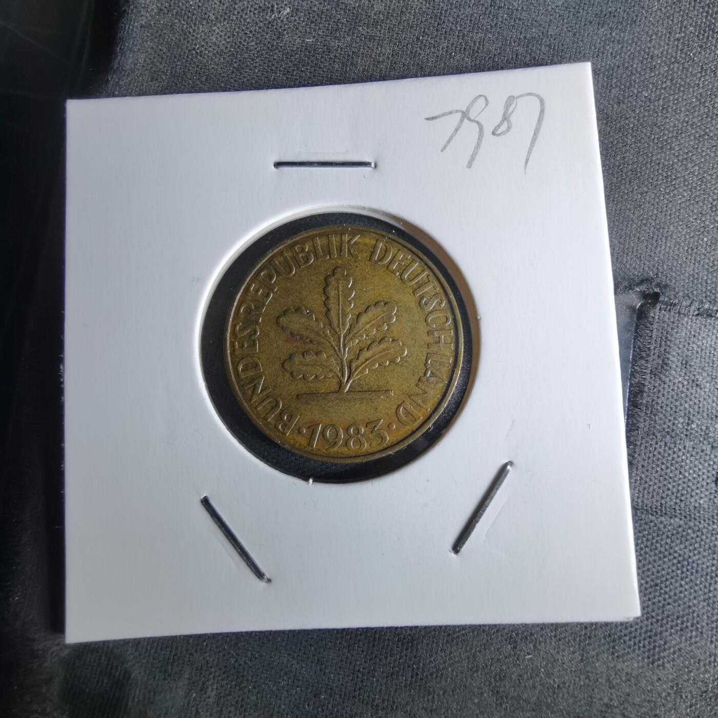 沼泽如烟--第979场 德国1983年10芬尼