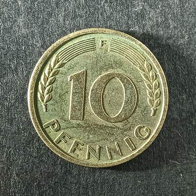 逸泉钱币2026第十四场世界各国散币纪念币A1214-1613 - 1322 西德联邦德国10分尼