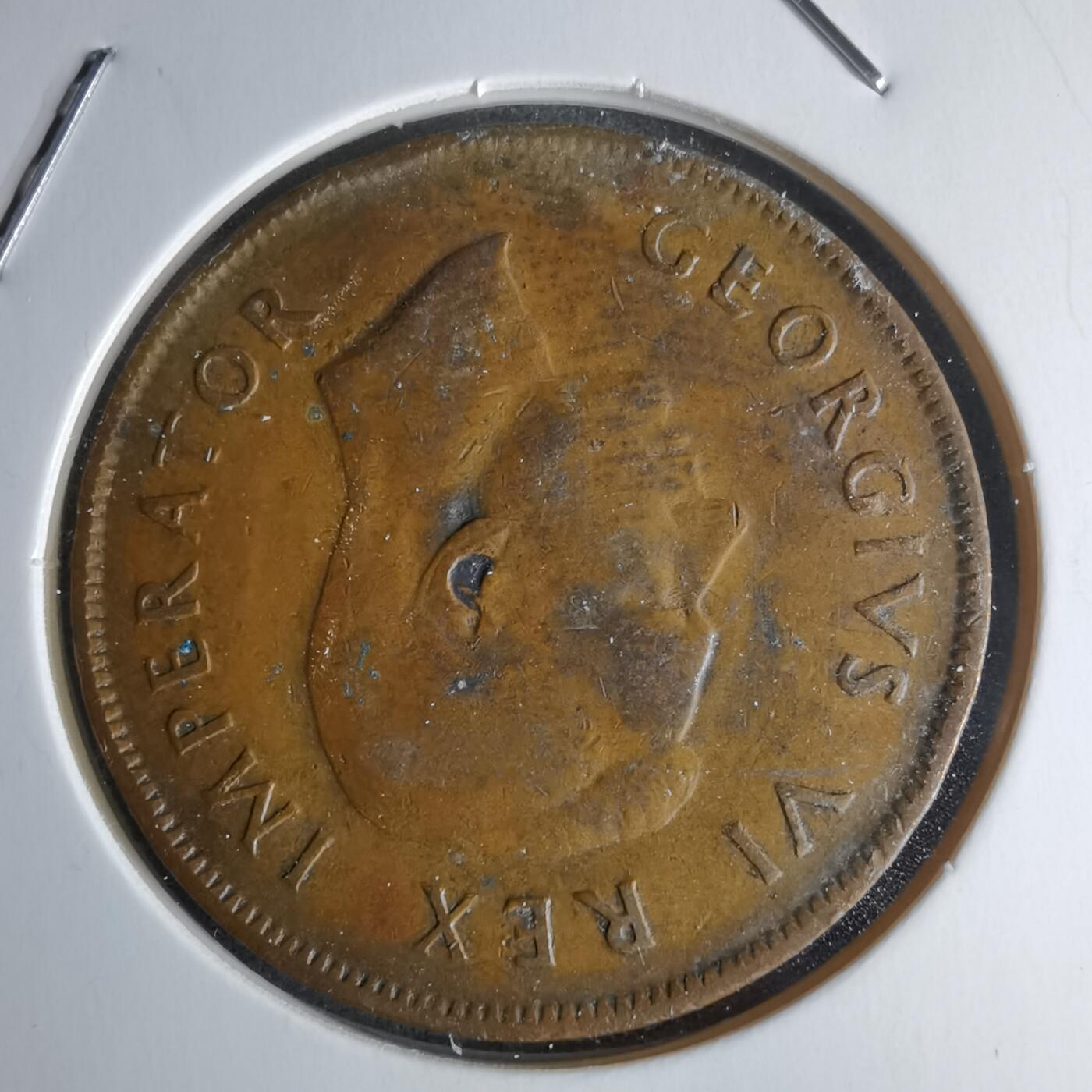 沼泽如烟--第979场 南非1943年1便士