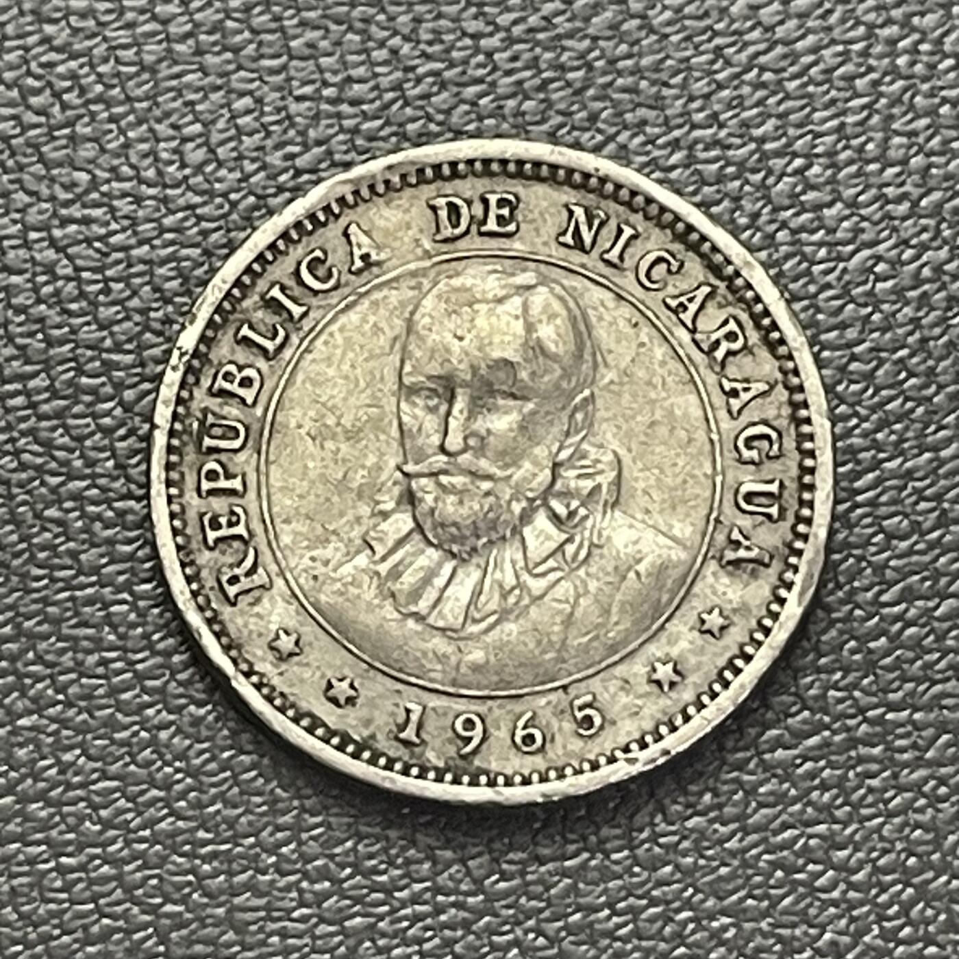 回流0201 尼加拉瓜1965年5分