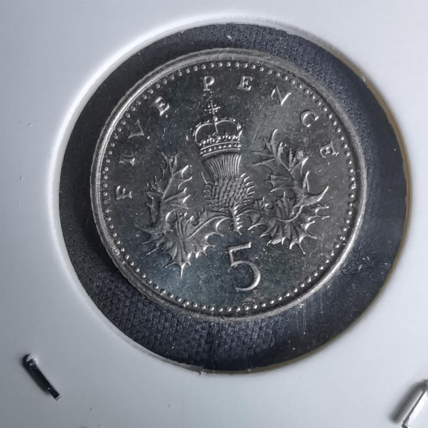 沼泽如烟--第978场 英国2006年5便士