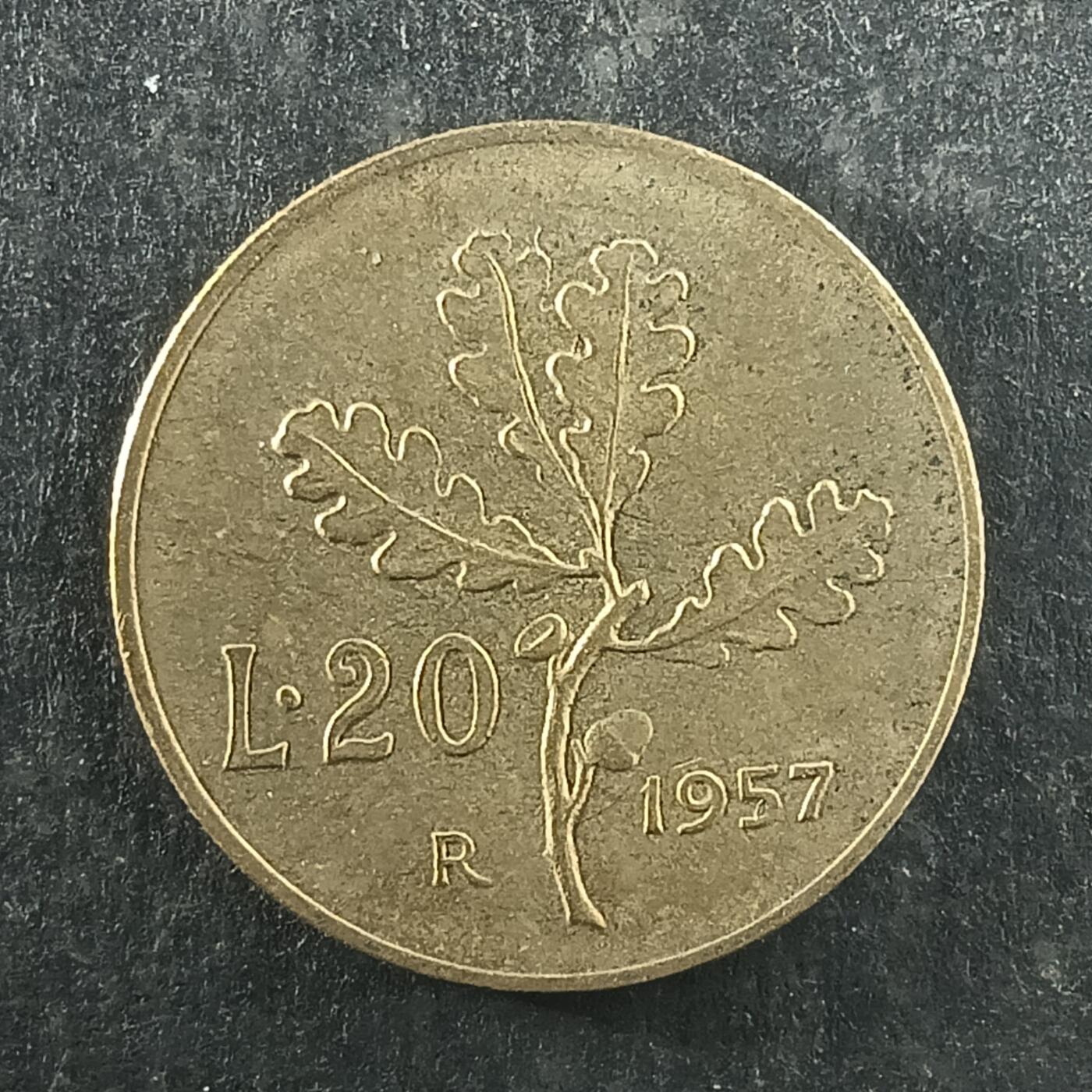 逸泉钱币2026第十四场世界各国散币纪念币A1214-1613 1326 意大利20里拉