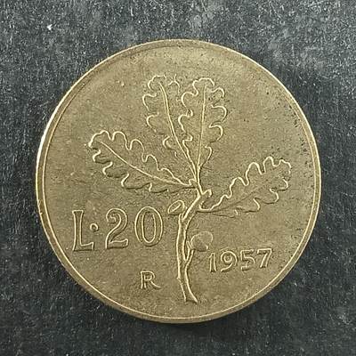 逸泉钱币2026第十四场世界各国散币纪念币A1214-1613 - 1326 意大利20里拉