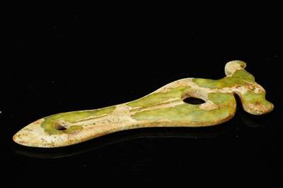 上海都达杂项专场90【全场包邮】  玉短剑83-31