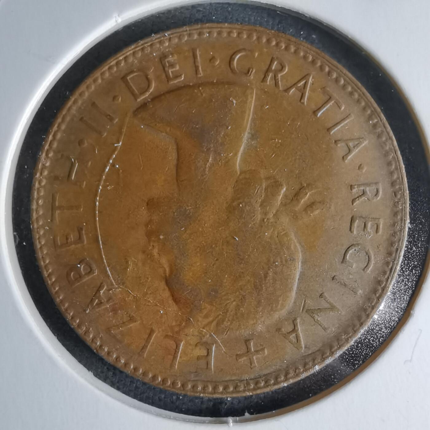 沼泽如烟--第979场 澳大利亚1954年半便士