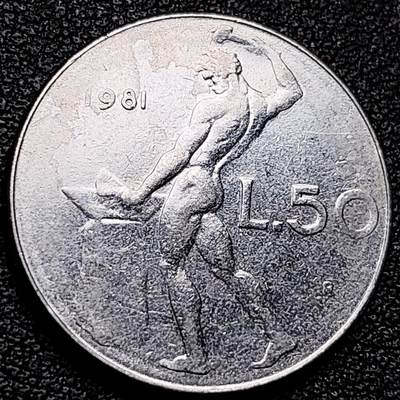 泉币菌-第178场- 精品福利场 - 1981意大利50锻冶男神24mm