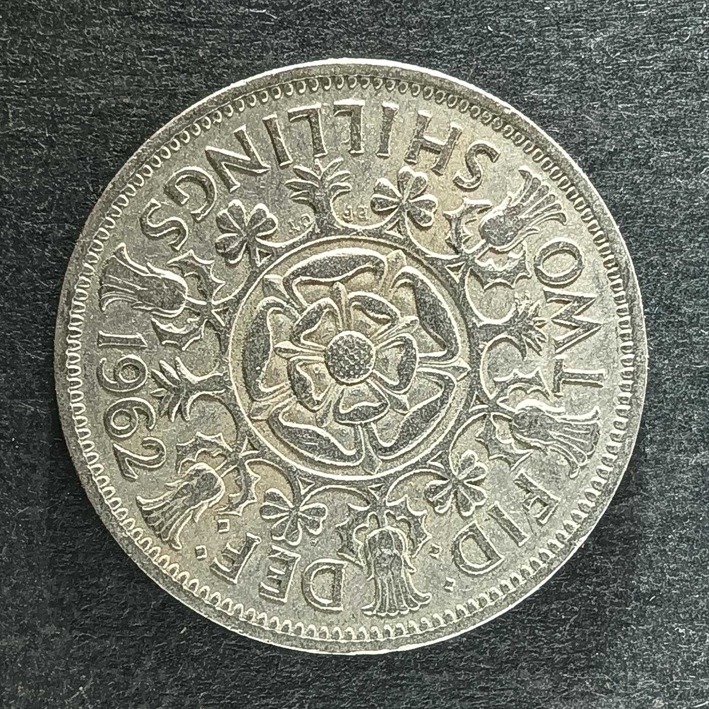 逸泉钱币2026第十四场世界各国散币纪念币A1214-1613 1232 英国2先令硬币