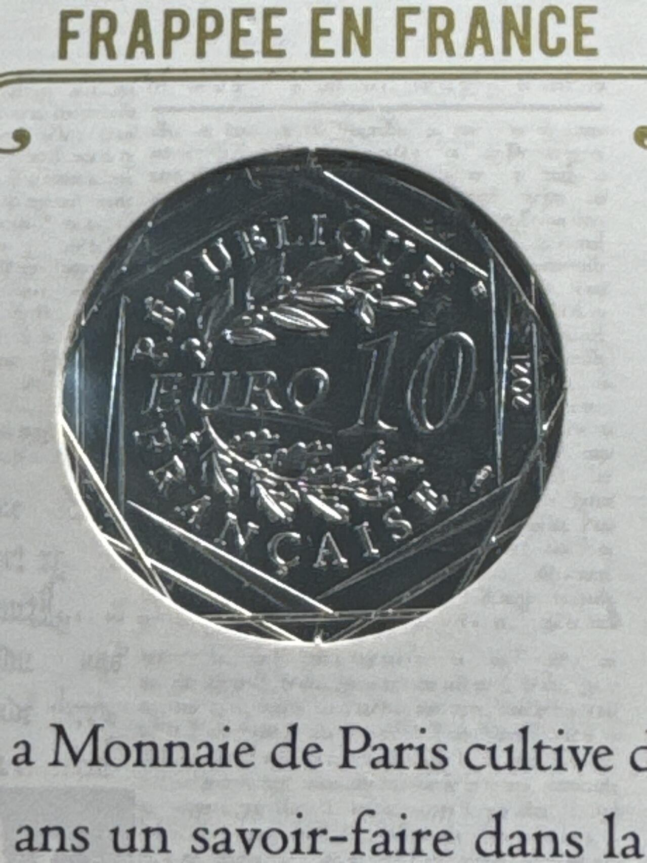 ❤️【币观天下】❤️ 第341期钱币拍卖- 2026.1.30周五晚上6点半场-长期征集拍品 春节前最后一场本场不能存放 节后恢复拍卖 法国2021年哈利波特10欧元纪念银币第17枚