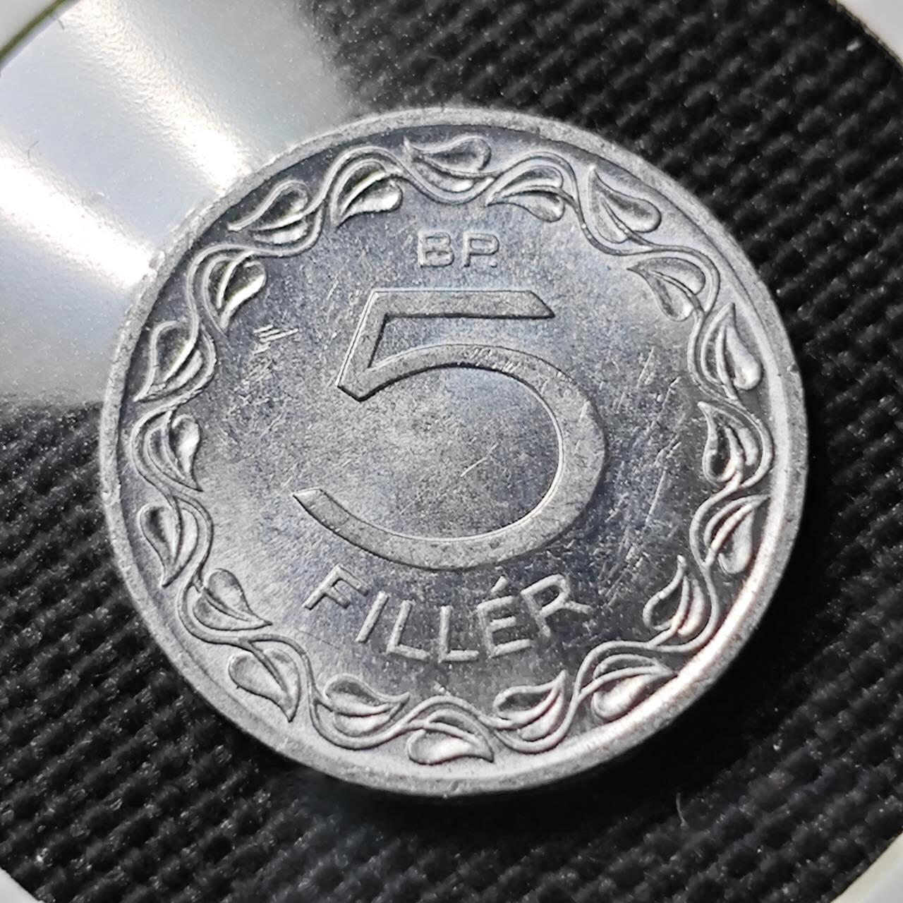 KK钱币收藏小铺  第390期  2月预留时间 周末发货  匈牙利5菲勒少女