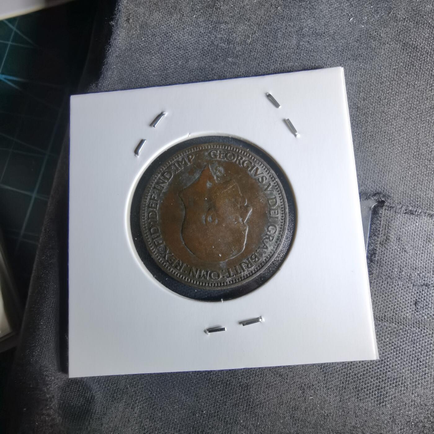 沼泽如烟--第979场 英国1932年半便士