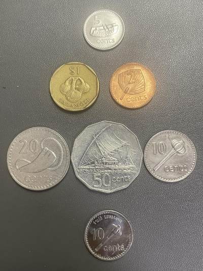 回流0201 - 斐济一组不同7枚