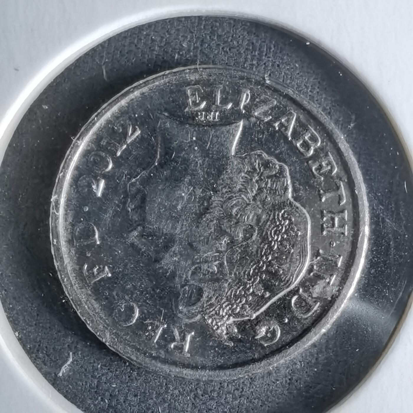 沼泽如烟--第979场 英国2012年5便士