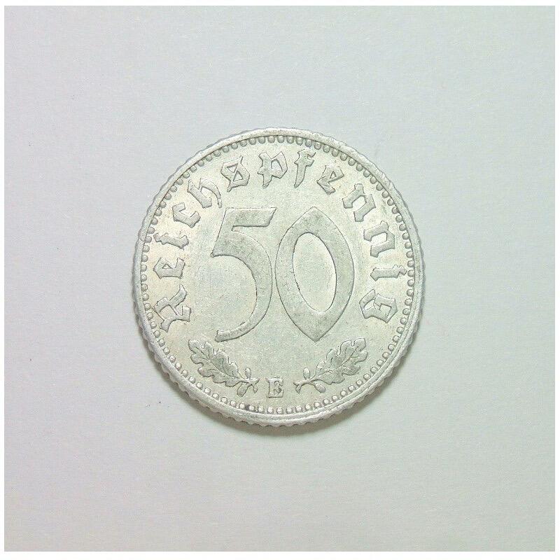 德国第三帝国1941年E版50芬尼 爽品