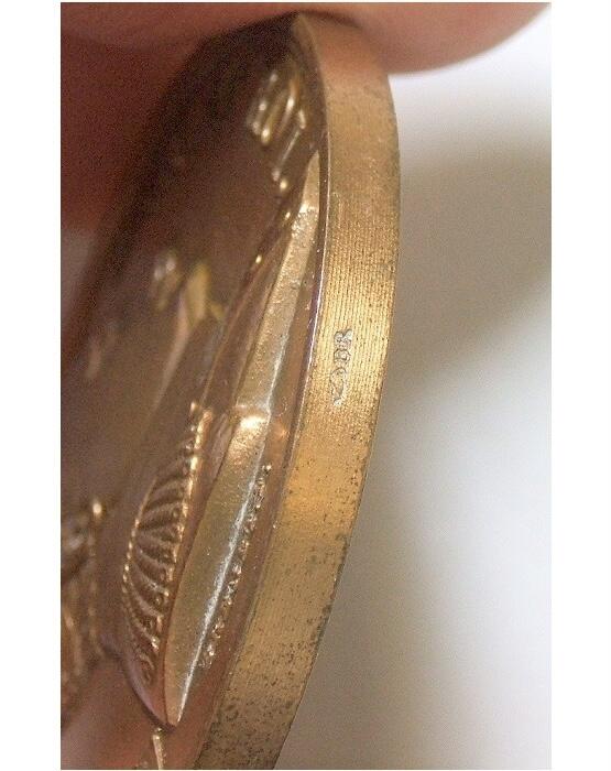 【艺术】法国艺术大章1815年 拿破仑流放圣赫勒拿岛 高浮雕精制大铜章 40MM